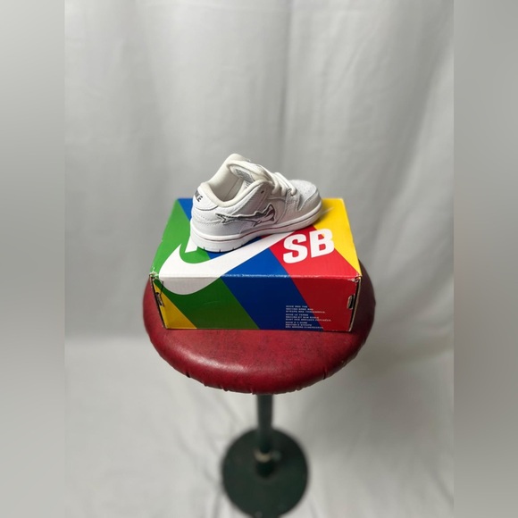 Nike SB Dunk Low Pro ISO - OSKI | Great White Shark | baby shoes | size - Picture 6 of 7